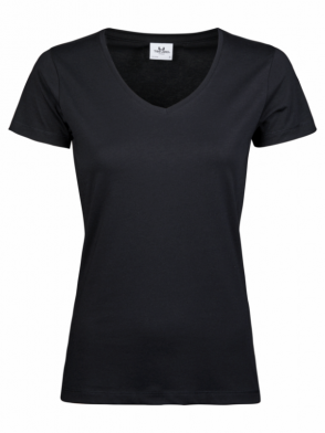 Tee Jays Womens Luxury V-Neck Tee