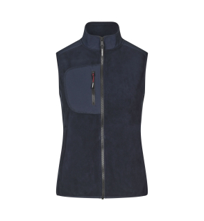 Bonded fleecevest | dame